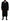 Dolce & Gabbana Elegant Black Silk Long Robe Coat