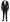 Dolce & Gabbana Glittering Black Martini Suit Set