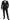 Dolce & Gabbana Elegant Black Three-Piece Wool Blend Suit