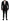 Dolce & Gabbana Elegant Black Two-Piece Martini Suit