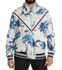 Dolce & Gabbana Chic Multicolor Full Zip Sweater