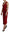 Dolce & Gabbana Elegant Red Bodycon Midi Dress