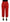 Dolce & Gabbana Elegant Red High-Waist Cropped Pants