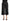 Dolce & Gabbana Elegant Black Brocade Cropped Pants