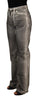 Dolce & Gabbana High Waist Grey Denim Elegance