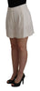 Dolce & Gabbana Elegant High Waist White Culotte Shorts