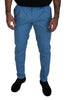 Dolce & Gabbana Elegant Slim Fit Chinos - Indulge in Italian Luxury