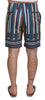 Dolce & Gabbana Chic Multicolor Chino Shorts - Regular Fit