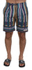 Dolce & Gabbana Chic Multicolor Chino Shorts - Regular Fit