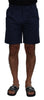 Dolce & Gabbana Elegant Blue Chino Shorts – Regular Fit