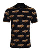 Dolce & Gabbana Elegant Car Print Polo T-Shirt in Black