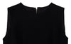 Dolce & Gabbana Elegant Fit and Flare Black Sheath Dress