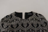 Dolce & Gabbana Elegant Jacquard Bodycon Shift Dress
