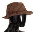 Dolce & Gabbana Elegant Wide Brim Fedora Hat