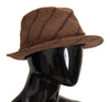 Dolce & Gabbana Elegant Wide Brim Fedora Hat