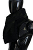 Dolce & Gabbana Elegant Wool Scarf in Black & Green