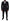 Dolce & Gabbana Elegant Black Striped Virgin Wool Suit