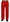 Dolce & Gabbana Stunning Red Mainline Cotton Pants
