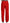 Dolce & Gabbana Stunning Red Mainline Cotton Pants
