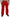 Dolce & Gabbana Stunning Red Mainline Cotton Pants