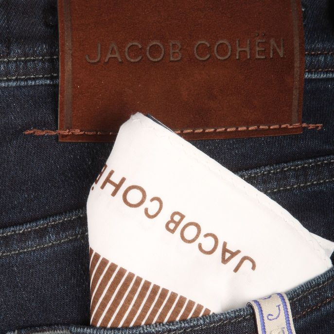 Jacob Cohen Blue Cotton Men's Jeans