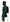 Dolce & Gabbana Elegant Green Silk Blend Men's Scarf