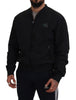 Dolce & Gabbana Elegant Black Bomber Jacket