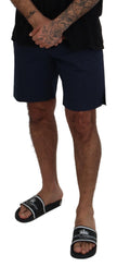 Dolce & Gabbana Elegant Blue Chino Shorts