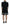 Dolce & Gabbana Elegant Black A-Line Mini Dress with Lace Trim