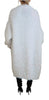 Dolce & Gabbana Elegant White Long Sleeve Cardigan Jacket