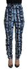 Dolce & Gabbana Multicolor Patchwork High-Waist Skinny Jeans