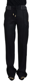 Dolce & Gabbana Elegant Black Cotton Pants