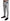 Dolce & Gabbana Elegant Gray Washed Cotton Blend Pants