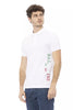 Baldinini Trend White Cotton Men Polo Shirt