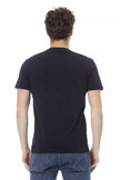 Baldinini Trend Blue Cotton Men's T-Shirt