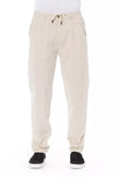 Baldinini Trend Beige Cotton Men Chino Pant