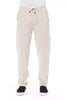 Baldinini Trend Beige Cotton Men Chino Pant