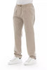 Baldinini Trend Beige Cotton Men Chino Pant
