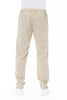 Baldinini Trend Beige Cotton Men Chino Pant