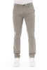 Baldinini Trend Beige Cotton Men Chino Pant