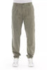 Baldinini Trend Army Cotton Men Chino Trouser