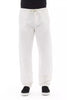 Baldinini Trend White Cotton Men Chino Pant