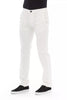 Baldinini Trend White Cotton Men Chino Pant