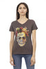 Trussardi Action Brown Cotton Women T-Shirt