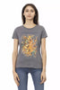 Trussardi Action Gray Cotton Women T-Shirt