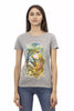 Trussardi Action Gray Cotton Women T-Shirt