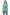 Trussardi Action Light Blue Cotton Women T-Shirt