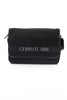 Cerruti 1881 Black Leather Men Messenger Bag