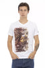 Trussardi Action White Cotton Men T-Shirt