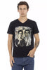 Trussardi Action Black Cotton Men T-Shirt